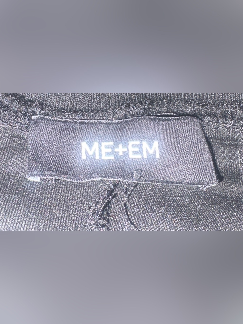 ME+EM Black Wide-Leg Elastic-Waist Trousers - Picture 8 of 10